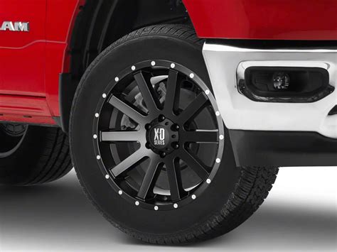 XD Bronco Heist Satin Black 6 Lug Wheel 20x9 30mm Offset