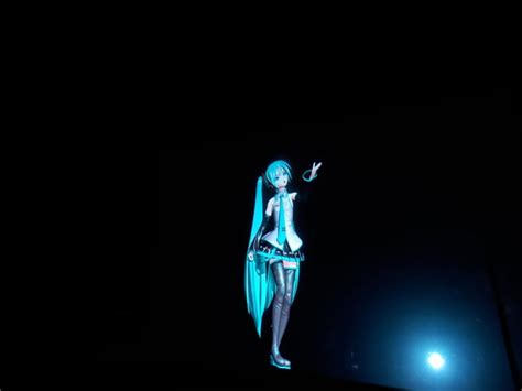 After The Screengate Drama I Decided To Host My Own Proper Hologram Miku Concert At Home Using A