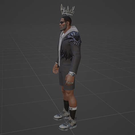 Lebron James - Fortnite 3D Model by Shevraar