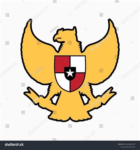 Garuda Pancasila Symbol Of Indonesia Country Royalty Free Stock