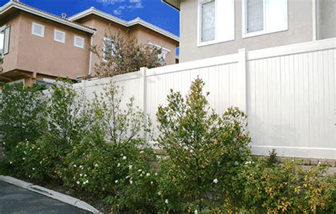 Vinyl Privacy Fencing Los Angeles Vinyl Solid Fencing Lifetime