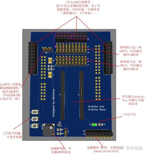 原创电路与pcb设计分享（四）：arduino Uno Nano终极扩展板 知乎