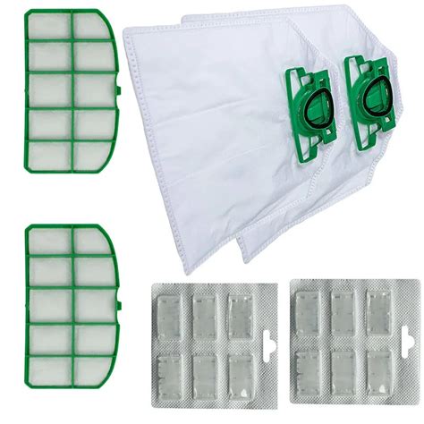 Bolsa De Polvo Con Filtro Hepa Para Vorwerk Kobold Vk200 Accesorios De Piezas De Filtro De