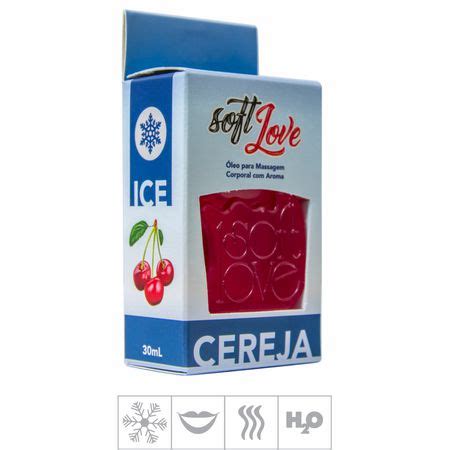 Gel Comest Vel Soft Love Ice Ml St Cereja Atacado Star Sex Shop Lingerie E Produtos
