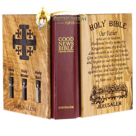 Olive Wood Holy Bible