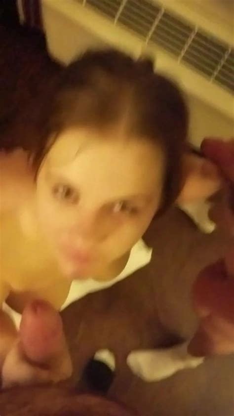 Skanky Slutwife Sucks And Gets Facial American Blonde Porn Xhamster