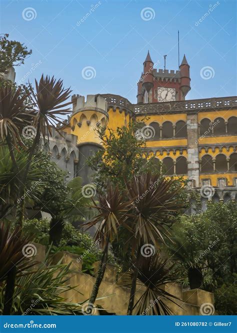 National Palace Of Pena Stock Photo Image Of Pena Sintra 261080782