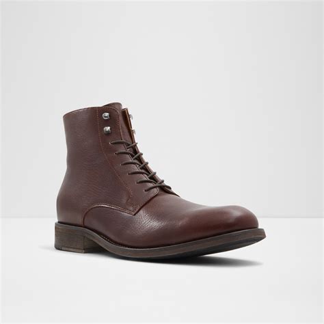 Botas Para Homem Em Pele Castanho REGION220001043 ALDO Portugal