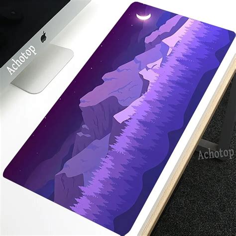 Gaming Accessories MousePads Computer Laptop Gamer Design Mousepad Large Forest Scenery Mouse ...