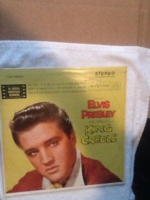 Lp King Creole Original Soundtrack Recording Elvis Presley Rca Lsp