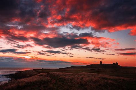 Dunstanburgh Castle Sunrise – Paul Terry LRPS