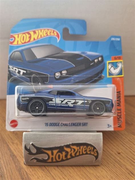 Hot Wheels Muscle Mania Dodge Challenger Srt S Neu Und Originalverpackt In