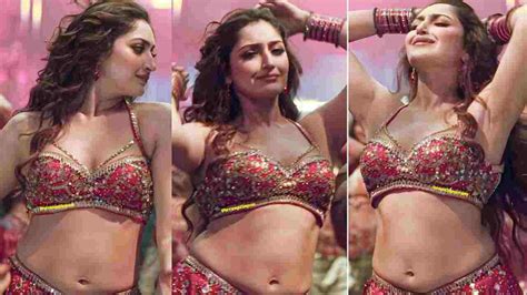 Sayyeshaa Hot Navel Exposed In Red Bralette Top Glamsundari In