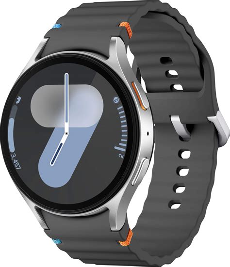 samsung bespoke galaxy  aluminum smartwatch mm bt silver sm