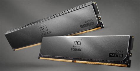 TEAMGROUP unveils T-CREATE MASTER DDR5 OC R-DIMM RAM