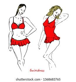 Portrait Sexy Blonde Retro Pin Girl Stock Vector Royalty Free 1346924411 Shutterstock