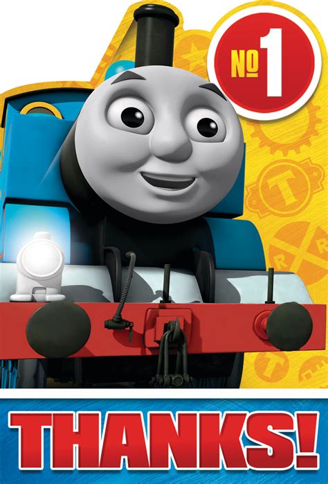 Thomas The Tank Engine Birthday Party Thank You Notes 8 Pk Canadian Tire