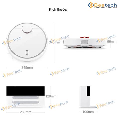 Đánh giá chi tiết Robot hút bụi Xiaomi Mi Vacuum Mop SKV4093GL