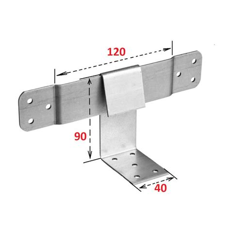 Крепление для стропил Скользящий 120 мм 20 шт. купить по низкой цене в ...