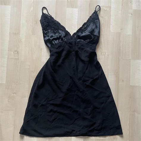 Vintage S Lingerie Babydoll Dress Sheer Bottom Depop