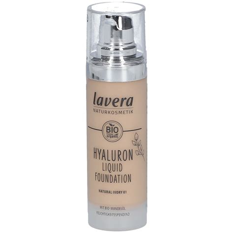 Lavera Hyaluron Liquid Foundation Natural Ivory 01 30 Ml Redcare Apotheke