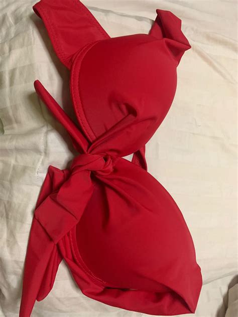Ribbon Bikini Women S Fashion Swimwear Bikinis Swimsuits On Carousell
