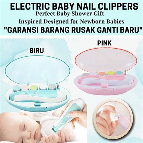 Jual Baby Care Electric Nail Trimmer Gunting Kuku Bayi Pemotong