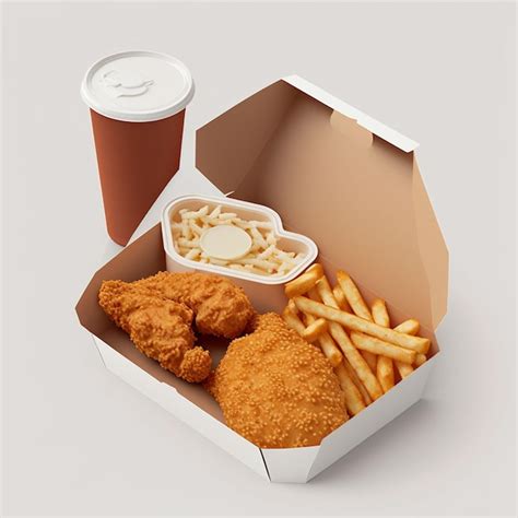 Premium Photo | Meal box