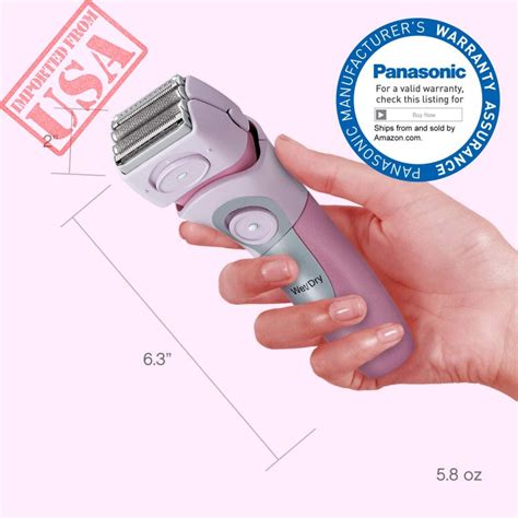 Panasonic Electric Shaver For Women Cordless Blade Razor Bikini Trimmer Attachment Pop Up