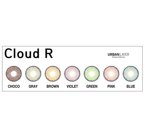 Cloud R Gray – Urban Layer Colored Contacts