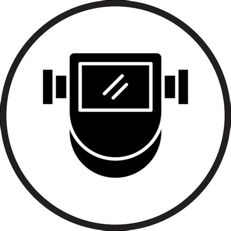 Premium Vector Vector Design Welding Helmet Icon Style