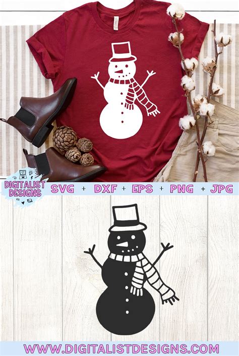 Snowman SVG | Christmas SVG | Holiday SVG