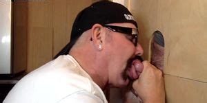 GLORYHOLE HOOKUPS Gray Mature Amateur Gay Giving Head To Gloryhole Cock Tnaflix