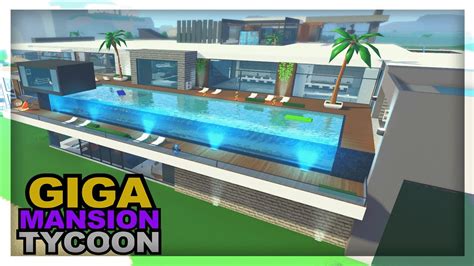 Giga Mansion Tycoon Building A Part In Roblox Youtube