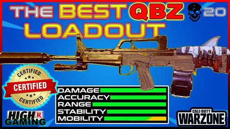 The Qbz Is New Meta In Season 4 Reloaded Warzone Best Qbz Loadout