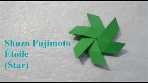 Origami Easy Tutoriel Toile De Shuzo Fujimoto Star Youtube