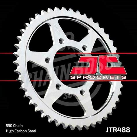 Jt Sprockets Rear Sprocket Steel Teeth Silver Jtr Ebay