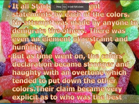 The Parable Of The Rainbow Colors By Juan M Flavier