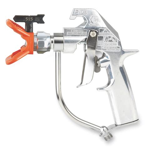 Silver Plus Airless Spray Gun 2 Finger Trigger Rac 5