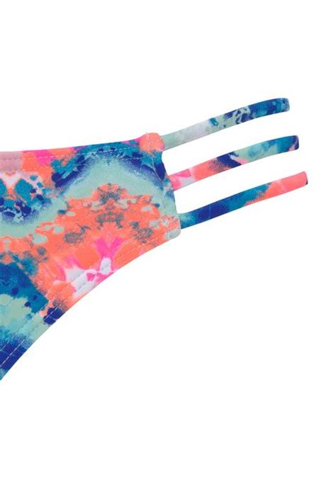 Venice Beach Bikini Hose Face Blau Orange 34 LASCANA De