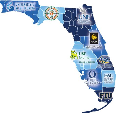 University Florida Map