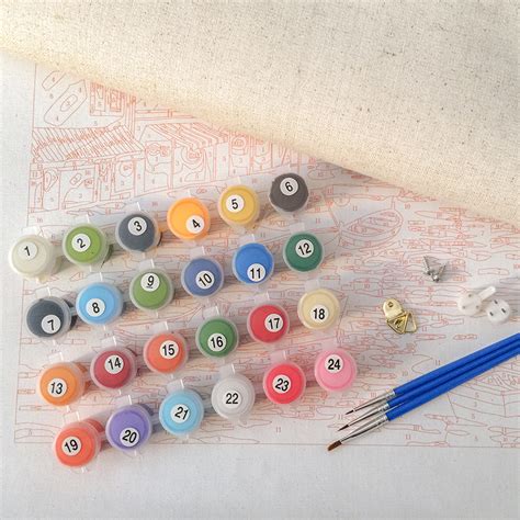 Abstract Nude Oil Painting Kit Canvas Color By Numbers Framed Artcraft Weposters Free