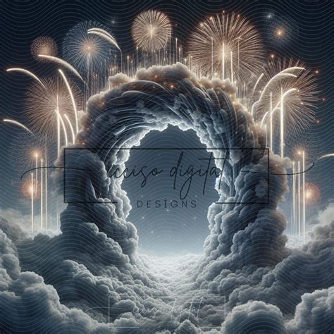 Firework Photography Overlay Digital Firework Overlay Firework Etsy