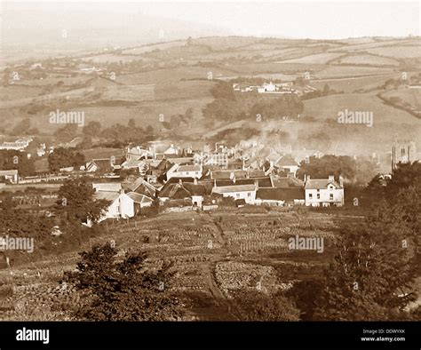 Chagford Devon Victorian period Stock Photo - Alamy