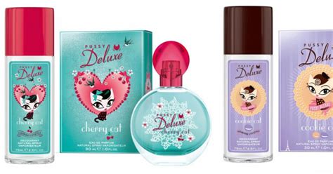 Pussy Deluxe Gourmand Trilogy Cherry Cat Cookie Cat Sugar Cat New Fragrances