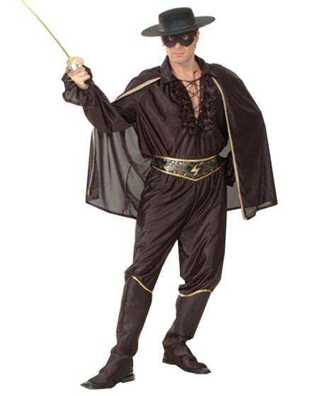 Mens Zorro Dress Up Costume| Blossom Costumes