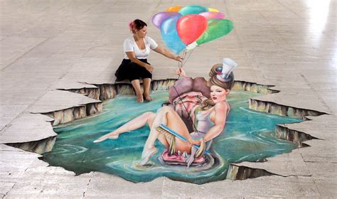 Sidewalk Chalk Artist Street Painting 3d Street Art Street Art