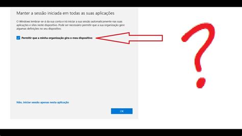 Permitir ou não O que significa permitir que minha organização
