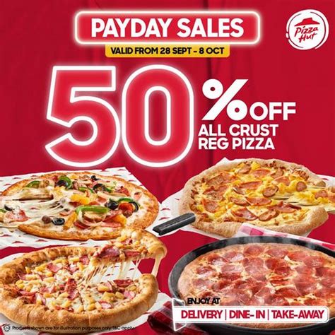 Sep Oct Pizza Hut Payday Sales Everydayonsales