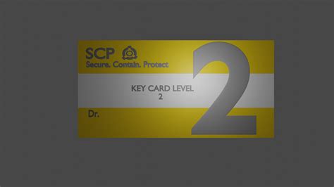 Scp Key Card 2 Hot Sex Picture